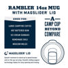 Picture of YETI Rambler 14 oz Stackable Mug, Vacuum Insulated, Stainless Steel with MagSlider Lid, Cape Taupe