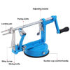 Picture of Apple Peeler Corer, Long lasting Chrome Cast Magnesium Alloy Apple Peeler Slicer Corer with Stainless Steel Blades and Powerful Suction Base for Apples and Potato(Lake Blue)