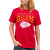 Picture of Junk Food Clothing x NFL - Kansas City Chiefs - Bold Logo - Unisex Adult Short Sleeve Fan T-Shirt for Men and Women - Size 3X-Large
