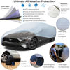 Picture of EzyShade 10-Layer Waterproof Sports Car Cover. See Vehicle Size-Chart for Accurate Fit. All Weather Full Outdoor Covers. Porsche Z4 370Z BRZ 86 TT Classic Cars Sun Snow Rain. Size C2 (See Size Chart)