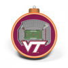 Picture of YouTheFan NCAA Virginia Tech Hokies 3D StadiumView Ornament - Lane Stadium Worsham Field