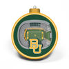 Picture of YouTheFan NCAA Baylor Bears 3D StadiumView Ornament - McLane Stadium