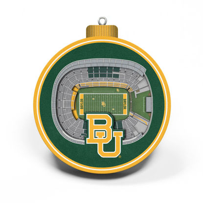 Picture of YouTheFan NCAA Baylor Bears 3D StadiumView Ornament - McLane Stadium