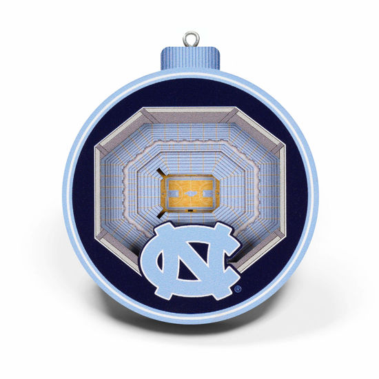 Picture of YouTheFan NCAA North Carolina Tar Heels 3D StadiumView Ornament - Dean E. Smith Center