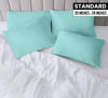 Picture of Utopia Bedding Standard Pillow Cases - 4 Pack - Envelope Closure - Soft Brushed Microfiber Fabric - Shrinkage and Fade Resistant Pillow Covers Standard Size 20 X 26 Inches (Standard, Spa Blue)