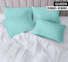 Picture of Utopia Bedding Queen Pillow Cases - 12 Pack - Envelope Closure - Soft Brushed Microfiber Fabric - Shrinkage and Fade Resistant Pillow Covers Queen Size 20 X 30 Inches (Queen, Spa Blue)