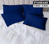 Picture of Utopia Bedding Standard Pillow Cases - 4 Pack - Envelope Closure - Soft Brushed Microfiber Fabric - Shrinkage and Fade Resistant Pillow Covers Standard Size 20 X 26 Inches (Standard, Royal Blue)