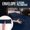 Picture of Utopia Bedding Queen Pillow Cases - 12 Pack - Envelope Closure - Soft Brushed Microfiber Fabric - Shrinkage and Fade Resistant Pillow Covers Queen Size 20 X 30 Inches (Queen, Navy)