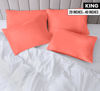 Picture of Utopia Bedding King Pillow Cases - 4 Pack - Envelope Closure - Soft Brushed Microfiber Fabric - Shrinkage and Fade Resistant Pillow Covers King Size 20 X 40 Inches (King, Coral)