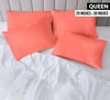 Picture of Utopia Bedding Queen Pillow Cases - 4 Pack - Envelope Closure - Soft Brushed Microfiber Fabric - Shrinkage and Fade Resistant Pillow Covers Queen Size 20 X 30 Inches (Queen, Coral)