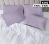 Picture of Utopia Bedding King Pillow Cases - 4 Pack - Envelope Closure - Soft Brushed Microfiber Fabric - Shrinkage and Fade Resistant Pillow Covers King Size 20 X 40 Inches (King, Lavender)