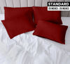 Picture of Utopia Bedding Standard Pillow Cases - 4 Pack - Envelope Closure - Soft Brushed Microfiber Fabric - Shrinkage and Fade Resistant Pillow Covers Standard Size 20 X 26 Inches (Standard, Red)