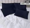 Picture of Utopia Bedding King Pillow Cases - 12 Pack - Envelope Closure - Soft Brushed Microfiber Fabric - Shrinkage and Fade Resistant Pillow Covers King Size 20 X 40 Inches (King, Navy)