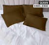 Picture of Utopia Bedding Queen Pillowcases - 4 Pack - Envelope Closure - Soft Brushed Microfiber Fabric - Shrinkage and Fade Resistant Pillow Covers Queen Size 20 X 30 Inches (Queen, Mocha)