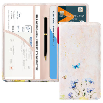 Picture of CoBak Car Registration and Insurance Holder - Vehicle Glove Box Car Organizer,Auto Truck Comparment Accessories Case with Magnetic Closure for Essential Document,Driver License,Cards