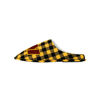 Picture of FOCO Men's NFL Washington Commanders Sherpa Lined Buffalo Check Memory Foam Slippers, Small (7-8)