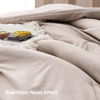 Picture of Bedsure King Size Comforter Set - Warm Taupe King Comforter Set, Soft Bedding for All Seasons, Cationic Dyed Bedding Set, 3 Pieces, 1 Comforter (104"x90") and 2 Pillow Shams (20"x36"+2")