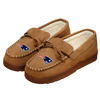 Picture of FOCO New England Patriots NFL Mens Team Logo Moccasin Slippers - S