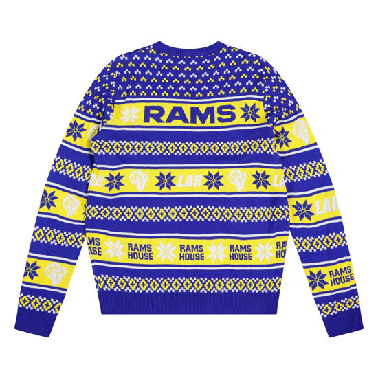 Picture of FOCO Standard NFL Big Logo Ugly Sweater, Team Color