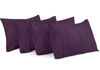 Picture of Utopia Bedding Queen Pillow Cases - 4 Pack - Envelope Closure - Soft Brushed Microfiber Fabric - Shrinkage and Fade Resistant Pillow Cases Queen Size 20 X 30 Inches (Queen, Purple)