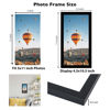 Picture of JCJMY 5x11 Picture Frame Black for Wall Hanging or Tabletop, Wall Mounting Horizontally or Vertically, 5 x 11 Wall Gallery Poster Photo Frame with Shatter Resistant Plexiglass, Black
