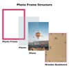 Picture of JCJMY 10x16 Picture Frame Pink for Wall Hanging or Tabletop- Wall Mounting Horizontally or Vertically, 10 x 16 Wall Gallery Poster Photo Frame for 10 by 16 Photos, Pink
