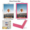Picture of JCJMY 10x16 Picture Frame Pink for Wall Hanging or Tabletop- Wall Mounting Horizontally or Vertically, 10 x 16 Wall Gallery Poster Photo Frame for 10 by 16 Photos, Pink