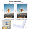Picture of JCJMY 11x15 inch Picture Frame, Horizontal and Vertical Formats for Wall Hanging, 11 x 15 Wall Gallery Poster Photo Frame with Shatter Resistant Plexiglass, White