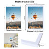 Picture of JCJMY 8x11 Picture Frame White for Wall Hanging or Tabletop- Wall Mounting Horizontally or Vertically, 8 x 11 Wall Gallery Poster Photo Frame for 8 by 11 Photos, White