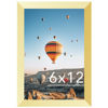 Picture of JCJMY 6x12 Picture Frame Gold for Wall Hanging, Wall Mounting Horizontally or Vertically, 6 x 12 Wall Gallery Poster Photo Frame with Shatter Resistant Plexiglass, Gold