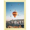 Picture of JCJMY 8x11 Picture Frame Gold for Wall Hanging or Tabletop- Wall Mounting Horizontally or Vertically, 8 x 11 Wall Gallery Poster Photo Frame for 8 by 11 Photos, Gold