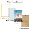 Picture of JCJMY 8x11 Picture Frame Gold for Wall Hanging or Tabletop- Wall Mounting Horizontally or Vertically, 8 x 11 Wall Gallery Poster Photo Frame for 8 by 11 Photos, Gold