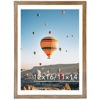 Picture of JCJMY 12x16 Picture Frame Rustic Brown with 11x14 Mat, Display Photo 11x14 with Mat or 12 x 16 Without Mat, Wall Hanging Large Frame with Plexiglass, Rustic Brown