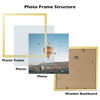 Picture of JCJMY 10x10 Picture Frame Gold for Wall Hanging, Wall Mounting Horizontally or Vertically, 10 x 10 Square Wall Gallery Poster Photo Frame with Durable Shatter Resistant Plexiglass, Gold