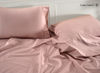 Picture of LANE LINEN RV Queen Sheets Set - 100% Organic Cotton Camper Sheet Sets 15" Deep Pocket Fitted (Short Sepia Rose)