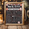 Picture of 69th Birthday Party Decorations for 69th Birthday (Sixty-nine) - Remembering The Year 1955 - Party Supplies - Gifts for Men and Women Turning 69 - Back In 1955 Birthday Card 11x14 Unframed Print