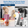 Picture of LOVE MOMENT Electric Mason Jar Vacuum Sealer Kit for Wide Mouth and Regular Mouth Mason Jar - Pink