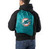 Picture of FOCO Miami Dolphins NFL Big Logo Camo Drawstring Backpack