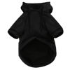 Picture of Jecikelon Winter Dog Hoodie Sweatshirts with Pockets Warm Dog Clothes for Small Dogs Chihuahua Coat Clothing Puppy Cat Custume (Large, Y02-Black)