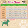 Picture of Jecikelon Winter Dog Hoodie Sweatshirts with Pockets Warm Dog Clothes for Small Dogs Chihuahua Coat Clothing Puppy Cat Custume (Black, Large)