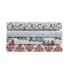 Picture of Eddie Bauer - Twin Sheets, Cotton Flannel Bedding Set, Brushed for Extra Softness, Cozy Home Decor, Oeko-Tex Certified (Snowy Pine Trees Green, Twin)