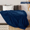 Picture of Utopia Bedding Fleece Blanket California King Size Navy 300GSM Luxury Fuzzy Soft Anti-Static Microfiber Bed Blanket (102x96 Inches)