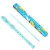 Picture of Soprano Recorder Instrument for Kids Beginners Student German Fingering C Key Recorder Instrument 3 Piece with Cleaning Rod and Bag Fingering Chart(Lake Green)