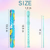 Picture of Soprano Recorder Instrument for Kids Beginners Student German Fingering C Key Recorder Instrument 3 Piece with Cleaning Rod and Bag Fingering Chart(Lake Green)