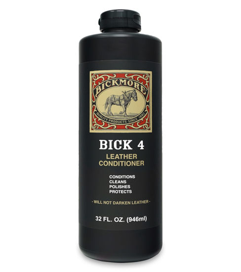 Picture of Bickmore Bick 4 Leather Conditioner 32 Fl Oz - Best Since 1882 - Leather Cleaner & Conditioner - Restore Polish & Protect All Smooth Finished Leathers