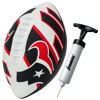 Picture of Franklin Sports NFL Houston Texans Football - Youth Football - Mini 8.5" Rubber Football - Perfect for Kids - Team Logos and Colors!