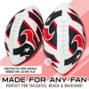 Picture of Franklin Sports NFL Houston Texans Football - Youth Football - Mini 8.5" Rubber Football - Perfect for Kids - Team Logos and Colors!