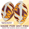 Picture of Franklin Sports NFL Washington Commanders Football - Youth Football - Mini 8.5" Rubber Football - Perfect for Kids - Team Logos and Colors!