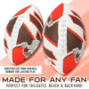 Picture of Franklin Sports NFL Cleveland Browns Football - Youth Football - Mini 8.5" Rubber Football - Perfect for Kids - Team Logos and Colors!