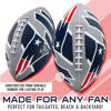 Picture of Franklin Sports NFL New England Patriots Football - Youth Football - Mini 8.5" Rubber Football - Perfect for Kids - Team Logos and Colors!